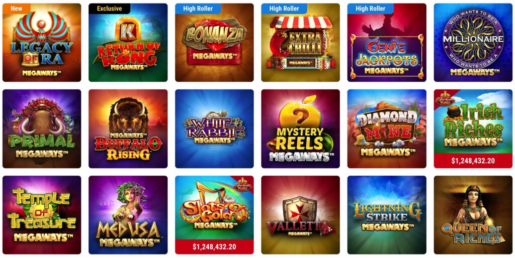 megaways slots games