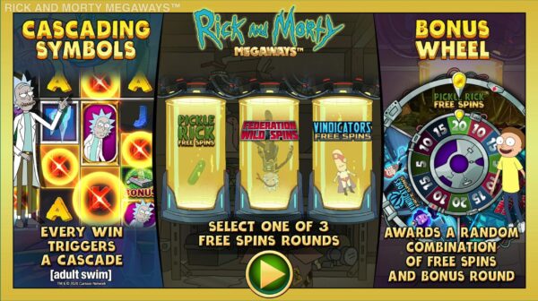 rick and morty slot